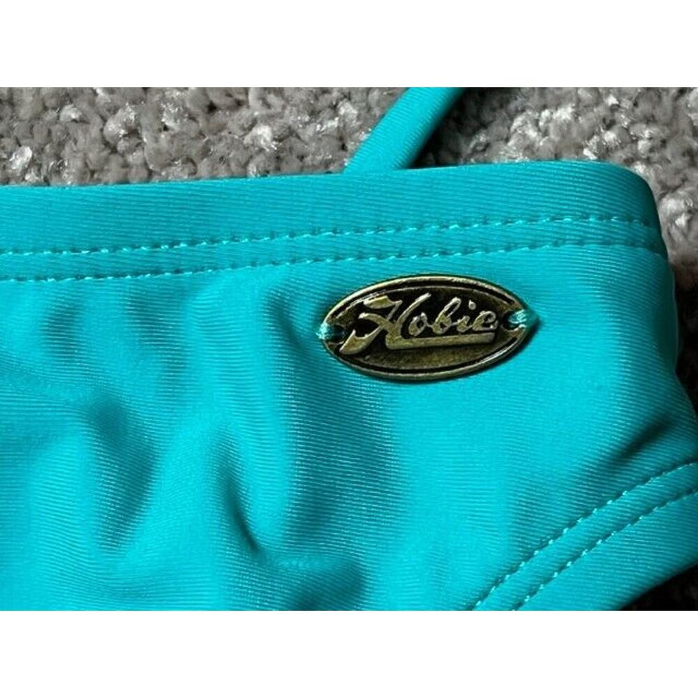 Hobie Bikini‎ Swim Bottom Size L Tribal Beaded Festival Coastal Retro Y2K Hippie - Picture 4 of 12